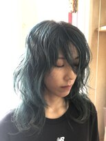 ピエスデシュブー(piece des cheveux)&nbsp;マーメイドグリーン