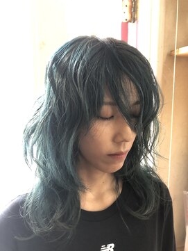 ピエスデシュブー(piece des cheveux) マーメイドグリーン