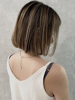 イール(iIIL)&nbsp;【iIIL hair lounge】エアータッチ　ハイライト