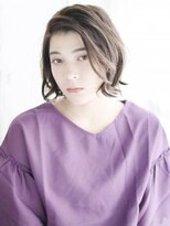 ナル 白山神社参道通り店(nalu)&nbsp;かきあげニュアンスカールボブ