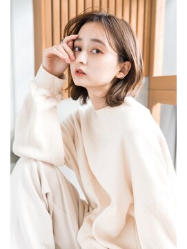 フレーム なんば店(FRAME) 【FRAME  なんば】ぱつっと切りっぱなし外ハネボブ♪