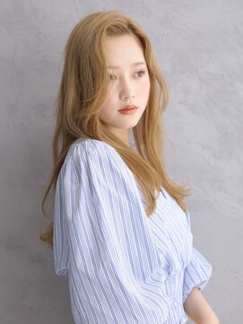 ヘアーサロン ソシエ 二子玉川店 ハイトーン/ミルキーベージュ[二子玉川/二子玉川駅]