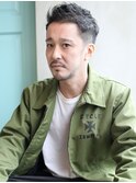 天神【BIRTH】アップバング×スキンフェード