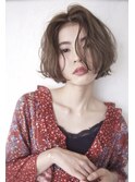 ふんわりカール×デジタルパーマAラインボブ20代30代40代綾瀬