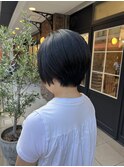 ショートカット 黒髪