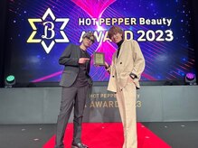 HotPepperBeautyAward！HotPepperに掲載されてる二万件のサロンの中でオープン11ヶ月で全国１位の実績！