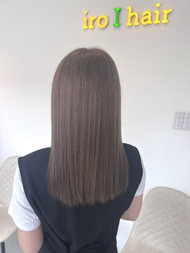 イロアイ(iro I) ミルクティーカラー