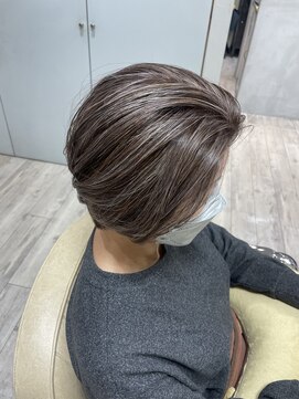 バランス Balance 白髪ぼかしハイライト