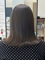 アトリエコア(Atelier Coa)&nbsp;ミルクティーベージュカラーくびれヘアグレージュカラー韓国