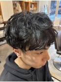 名古屋天白区梅ヶ丘メンズビジネスナチュラルパーマ
