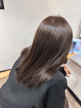 オリジンアド(ORIGIN+) 酸性ストレート/milk tea beige