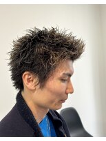 ブライト(BRIGHT)&nbsp;［BRIGHT］スパイキーショート+ピンパーマ［静岡/メンズ］