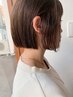 【人気no.3★お顔まわり似合わせヘアスタイル】カット+カラー+マイクロバブル