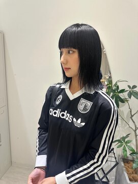 ジーナ 福岡天神(Zina) [Zina福岡天神]髪質改善/ウェットヘア/韓国ヘア/前髪