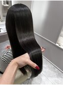 【髪質改善ストレート】