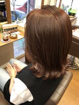 ユイマール(YUIMARL)&nbsp;ボブ×オレンジカラー