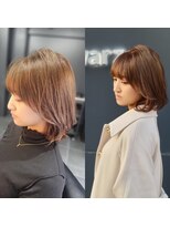 シュバルツ(schwarz)&nbsp;《天使の輪》シナジートリートメント+カラー《髪質改善》