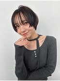 マッシュショート×シアーブラック