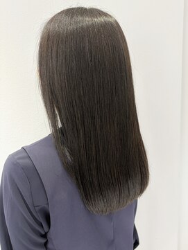 バイエイト(X８) ◎グレージュ/水素カラー/ダメージレス/顔まわりレイヤー