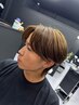 【ノンダメージカラー】カット＋ケアカラー￥12100～