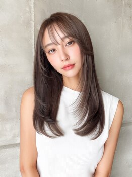 ブレンド 渋谷(BLend)の写真/色味や質感すべてで海外Styleに♪とびっきりのカワイさを【カット+カラー+シルクTr￥6000】