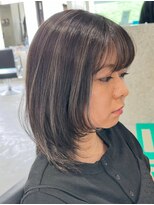 ルイ(ROUIS produced by LUCK 津田沼)&nbsp;ROUIS 津田沼 グレージュミディアムレイヤー/ハイライト/津田沼