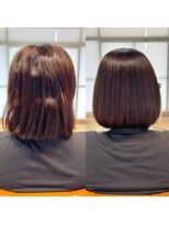 スープル オザキヤマ(SOUPLE.ozakiyama)&nbsp;【髪質改善x縮毛矯正】SILKストレート