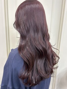 オペラ バイ バレエ 清澄白河店(OPERA by BALLET HAIR) ピンクラベンダー×巻き髪スタイル