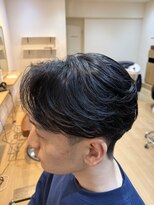 エクシア 心斎橋(EXCIA)&nbsp;センターパート×曲がる縮毛矯正