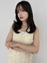 ユーフォリア 青山(Euphoria)&nbsp;【担当きょうこ】顔周りレイヤー抜け感ミディアム艶感グレージュ