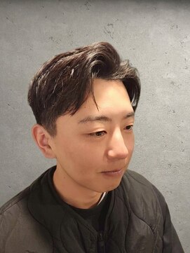 ワンワンオー バーバーショップ 長浜店(@110 BARBER SHOP) ニュアンスウェーブ・コンマヘア