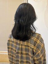 ヘアーアイスカルテット(HAIR ICI QUARTET)&nbsp;ブリーチなしカラー◎春カラー暗髪×グレージュ