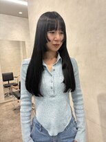 オンドバイサク(ondo by Saku) グレージュ/顔まわりカット/レイヤーカット/20代
