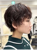 ナヌーク ダイカンヤマ(nanuk daikanyama) ショートボブパーマ/ナチュラルパーマ/ドライパーマ