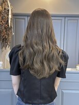 ジゼル 前橋(Giselle) ブリーチ無しのオリーブミルクティーベージュ