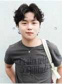 シャドウニュアンスパーマ