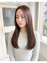 零秒女髪 千里丘店&nbsp;上品な艶感を叶える髪質改善ストレートロング艶髪美髪