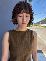 モンルル プル(mon loulou + plus)&nbsp;ボブパーマ、ミディアムパーマ、切りっぱなしボブ