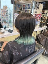 トーキョー オタクヘアー(TOKYO OTAKU HAIR) インナーカラー/グリーンカラー