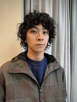 メンズサロン イロ(Men‘s salon IRO)&nbsp;メンズ　ミディアム　カーリーヘア