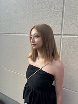ヘアーサロンライト(hair salon Light) ハイトーン【佐世保/佐世保美容室/ハイトーン/透明感カラー】