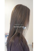 ルセラムヘアー(Luceram Hair)&nbsp;【イノアオイルカラー】　ブリーチなし　モカグレージュ