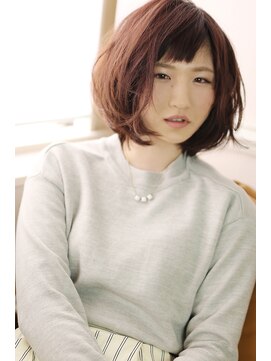 タグ(#tag) #ショートバングボブ