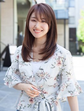 アフロート ディル(AFLOAT D'L) 《AFLOAT裕二朗》大人女性に支持◎髪型セミロングヘア9