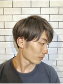 グレージュマッシュショート