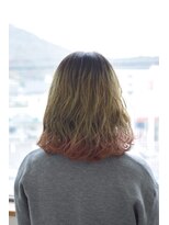 ヘアアンドメイク ムーア(Muuua)&nbsp;裾カラーとトリプルカラー