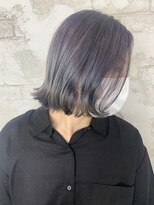 ハイトーングレージュタンバルモリオルチャンヘア