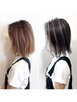 エトワ(ETOWA) 【ビフォーアフター】似合わせスタイル/ハイライト