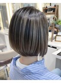 根本のプリンも気にならない髪質改善バレイヤージュ☆