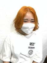 クラン ヘアーアンドスタジオ(CLAN hair & studio) オレンジ